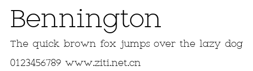 Bennington.ttf