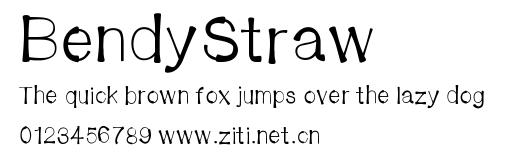 BendyStraw.ttf
