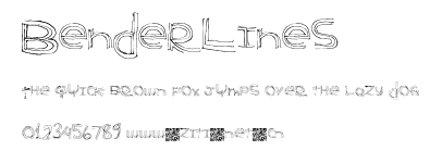 BenderLines.ttf