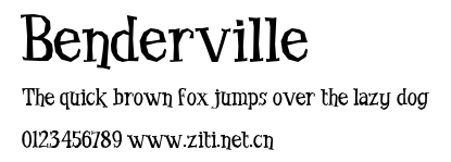 Benderville.ttf