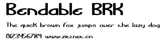 Bendable BRK.ttf