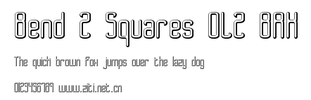 Bend 2 Squares OL2 BRK.ttf