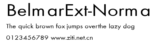 BelmarExt-Norma.ttf字體轉換器圖片