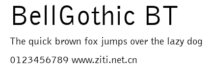 BellGothic BT.ttf