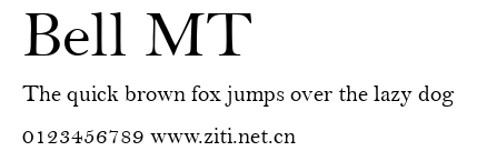 Bell MT.ttf