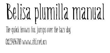 Belisa plumilla manual.ttf