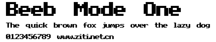 Beeb Mode One.ttf