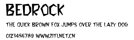 Bedrock.ttf