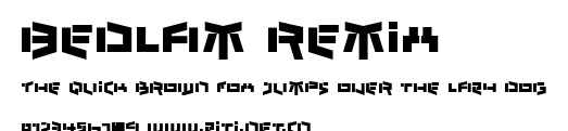 Bedlam Remix.ttf