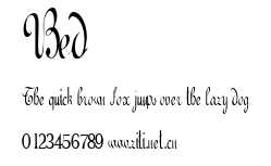 Bed.ttf