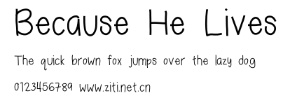 Because He Lives.ttf