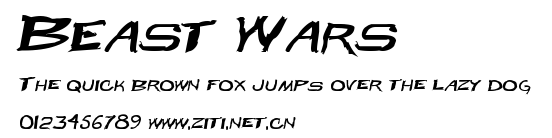 Beast Wars.ttf