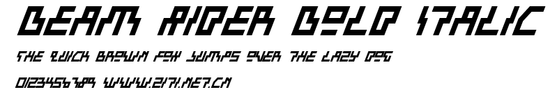 Beam Rider Bold Italic.ttf