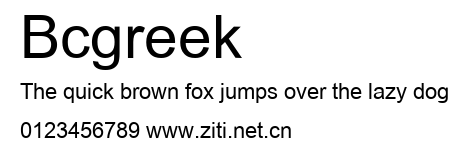 Bcgreek.ttf
