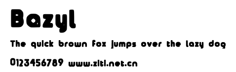 Bazyl.ttf字體轉換器圖片