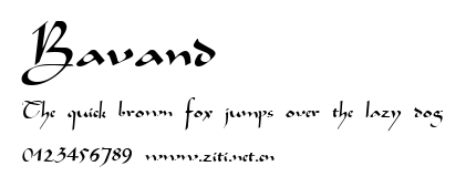 Bavand.ttf
