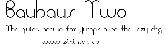Bauhaus Two.ttf