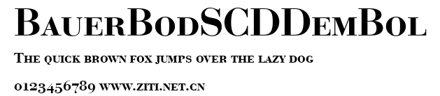 BauerBodSCDDemBol.ttf