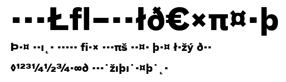 BauLF-BoldExpert.ttf字體轉換器圖片