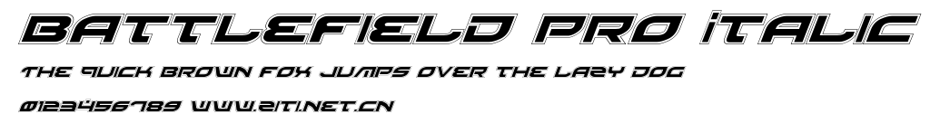 Battlefield Pro Italic.ttf