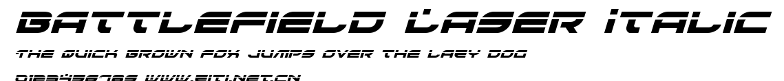 Battlefield Laser Italic.ttf