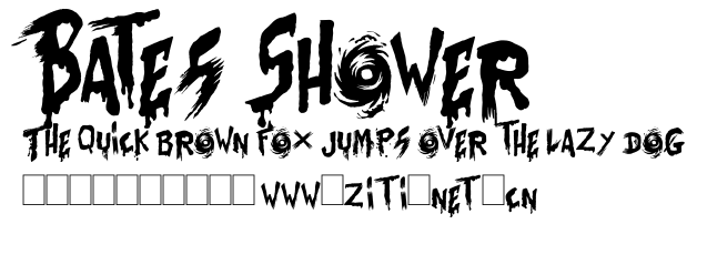 Bates Shower.ttf