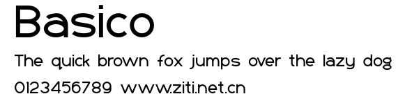 Basico.otf字體轉換器圖片