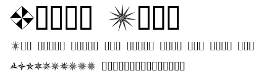 Basic Star.ttf字體轉換器圖片