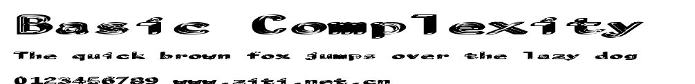 Basic Complexity .ttf字體轉換器圖片