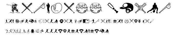Baseball Icons.ttf字體轉換器圖片