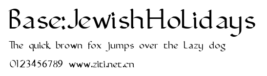 Base:JewishHolidays.ttf