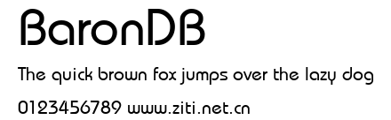 BaronDB.ttf字體轉換器圖片