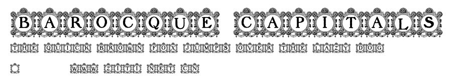 Barocque Capitals.ttf字體轉換器圖片