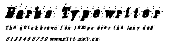 Barbs Typewriter.ttf