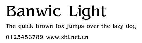 Banwic Light.ttf