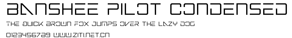 Banshee Pilot Condensed.ttf