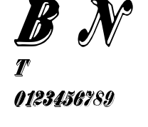 Bank Note.ttf字體轉換器圖片