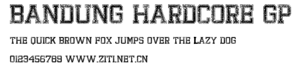 Bandung Hardcore GP.otf