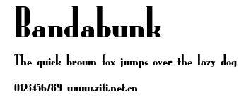 Bandabunk.ttf