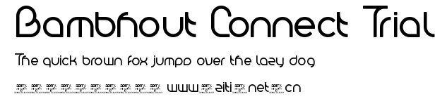 Bambhout Connect Trial.ttf