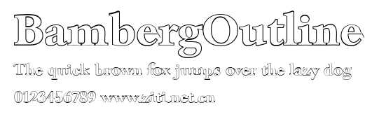 BambergOutline.ttf