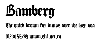 Bamberg.ttf