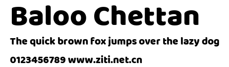 Baloo Chettan.ttf字體轉換器圖片