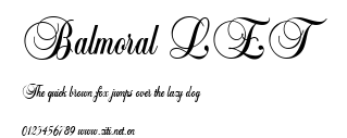 Balmoral LET.ttf