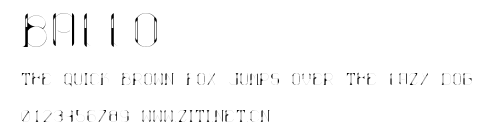 Ballo.ttf字體轉換器圖片