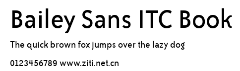 Bailey Sans ITC Book.ttf字體轉換器圖片
