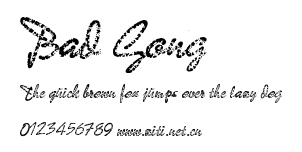 Bad Gong .ttf