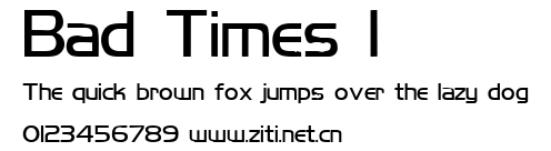 Bad Times 1.ttf