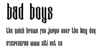Bad Boys.ttf