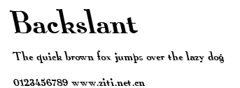 Backslant.ttf